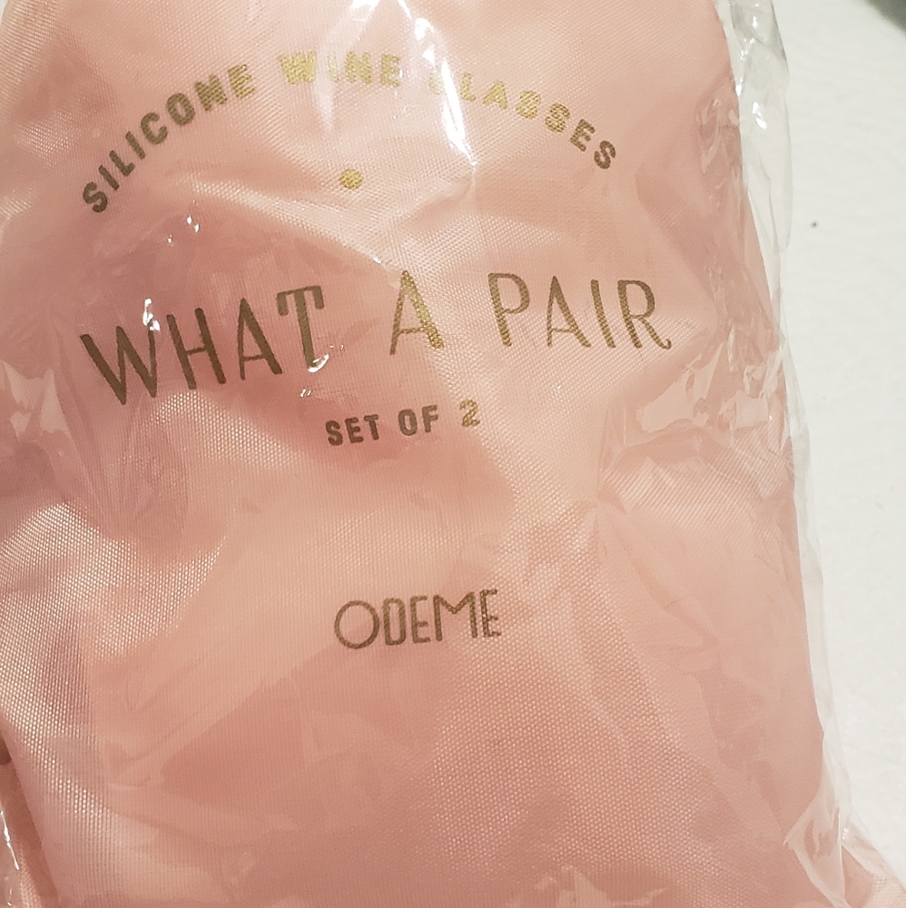 Odeme silicon wine glasses